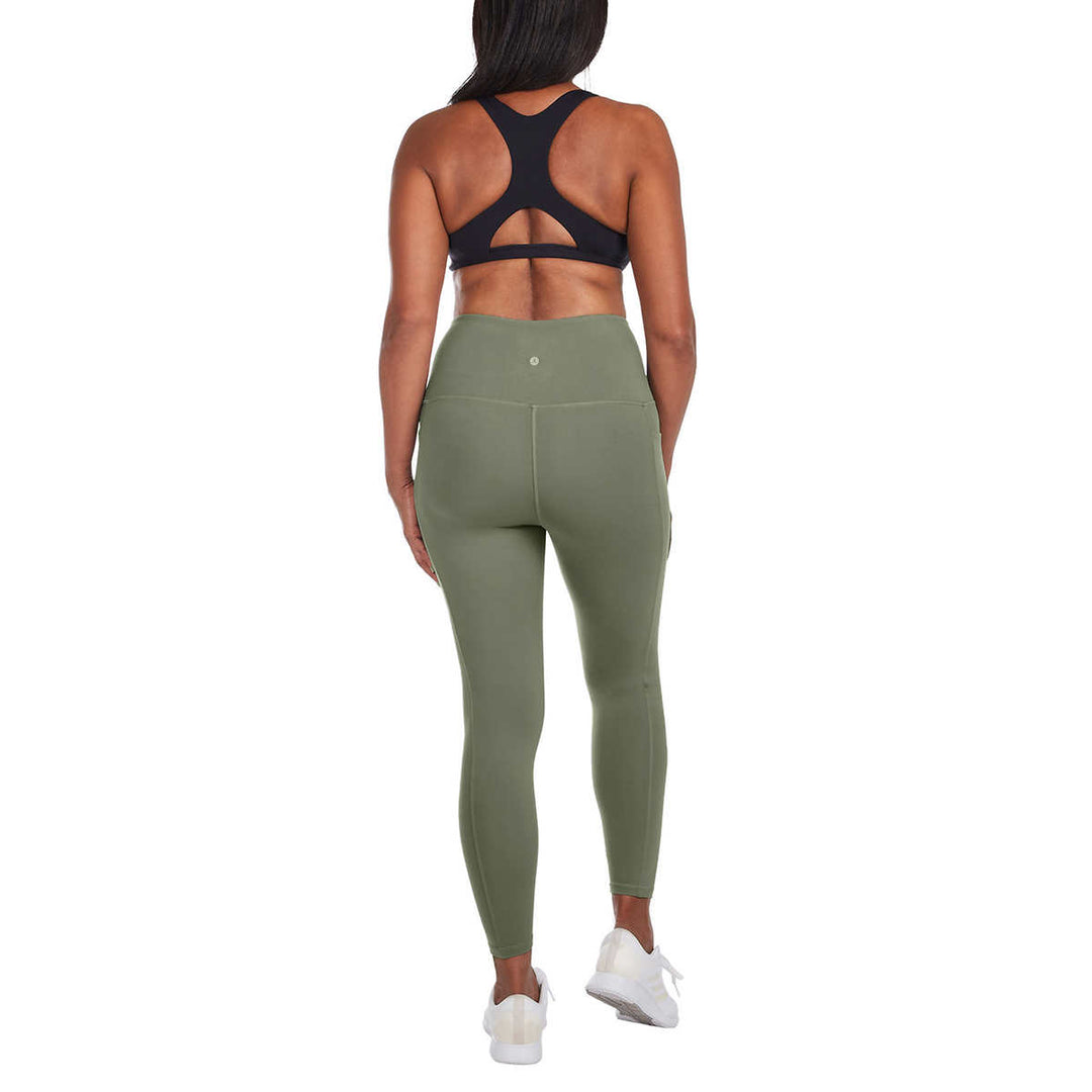 Danskin - Leggings 7/8 à taille haute