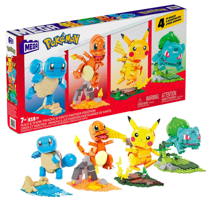 Mega - Pokémon – Construction et présentation – Coffret démarrage