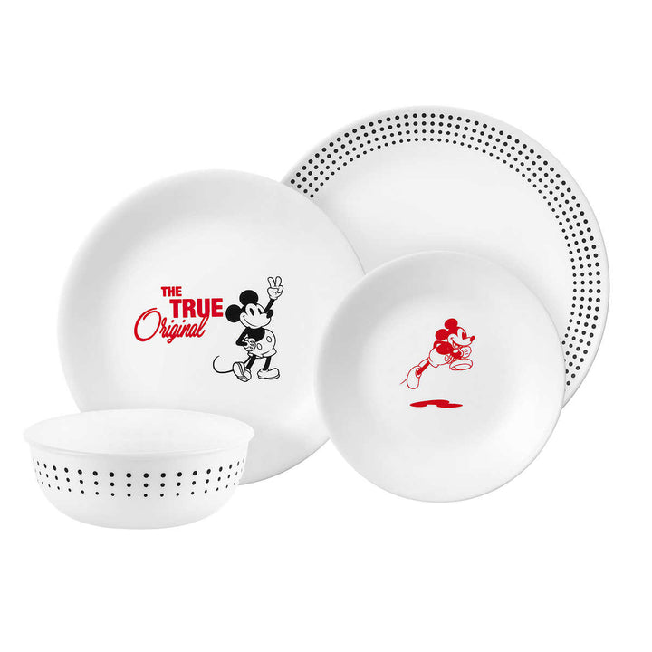 Corelle - Service de table 16 pièces , Mickey Mouse