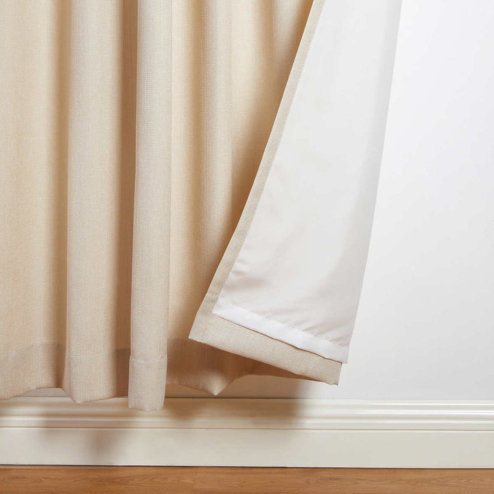 Silk Home Ecologee Turell - Paire de panneaux de fenêtres obscurcissant