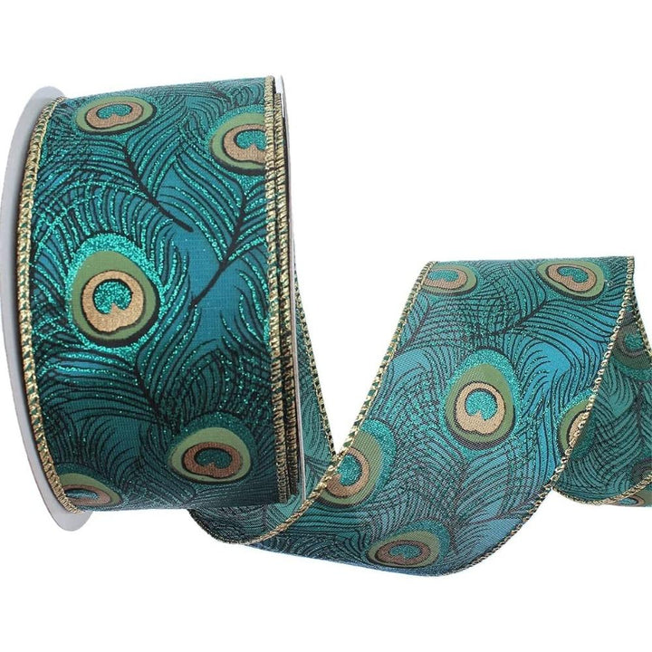 Kirkland Signature - Ruban de Noël bordé de fil de fer