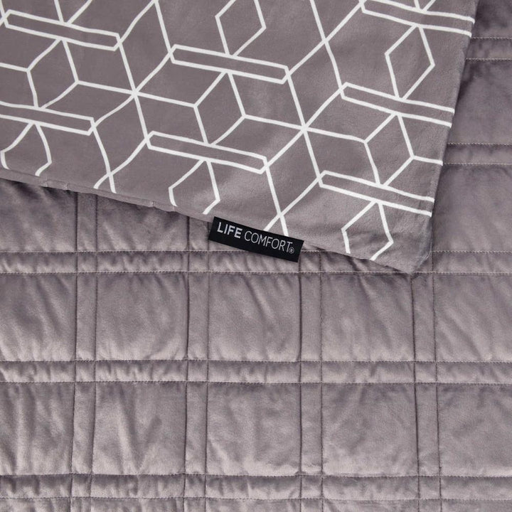 Life Comfort - Couverture lestée 6.8 kg (15 lb) avec housse amovible