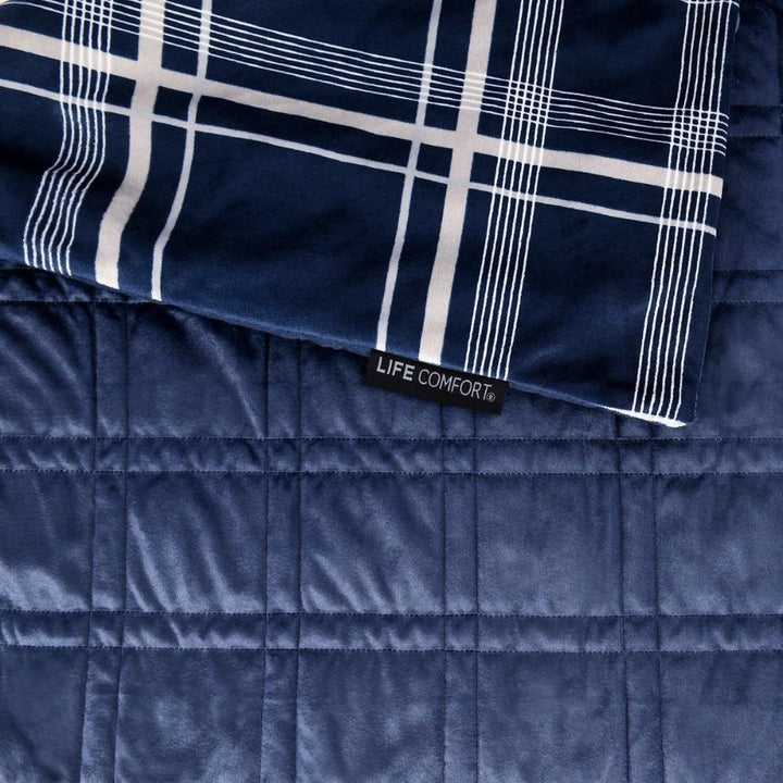 Life Comfort - Couverture lestée 6.8 kg (15 lb) avec housse amovible