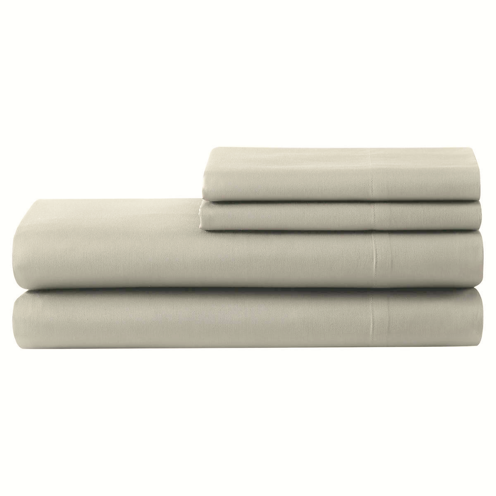 Scott Living 220 Thread Count Cotton Sateen Sheet Set