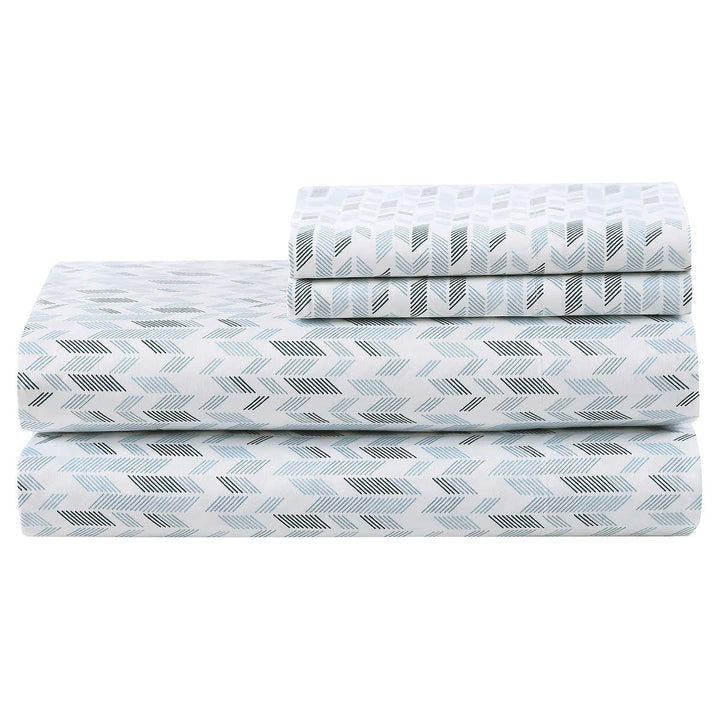 Scott Living 220 Thread Count Cotton Sateen Sheet Set