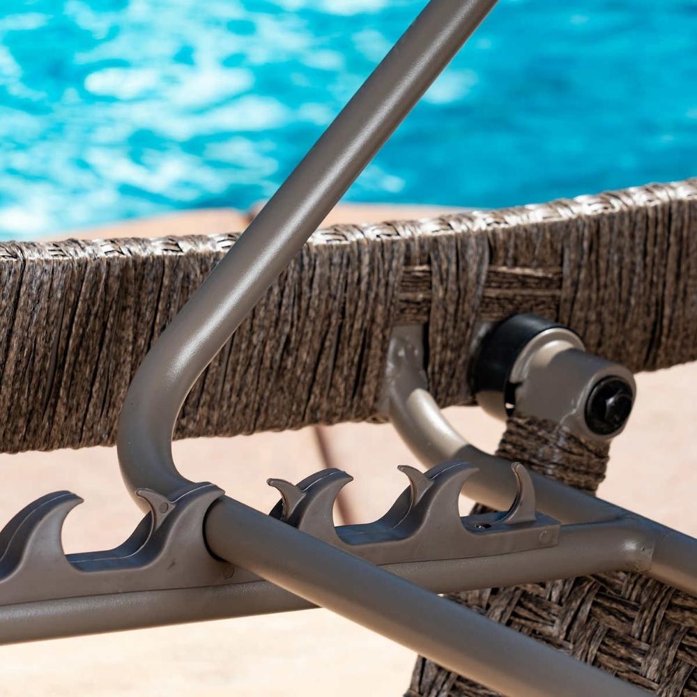 Sunvilla - Chaise longue  rembourrée