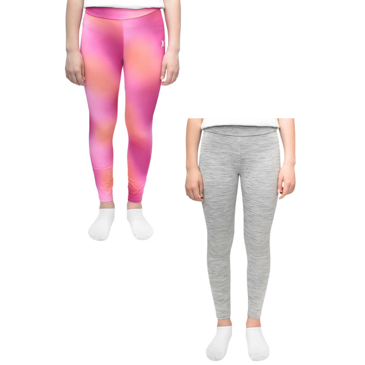 Hurley - Leggings, paquet de 2