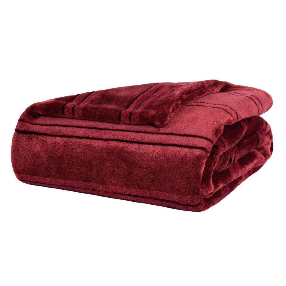 Life Comfort - Couverture douce rayée