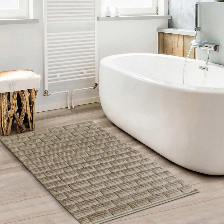 Blossom and Vines - Tapis de bain en coton