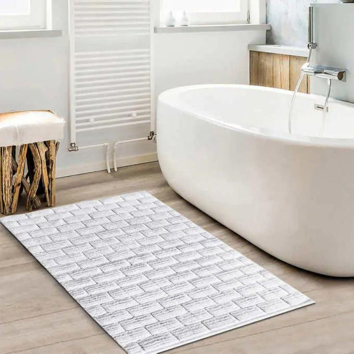 Blossom and Vines - Tapis de bain en coton