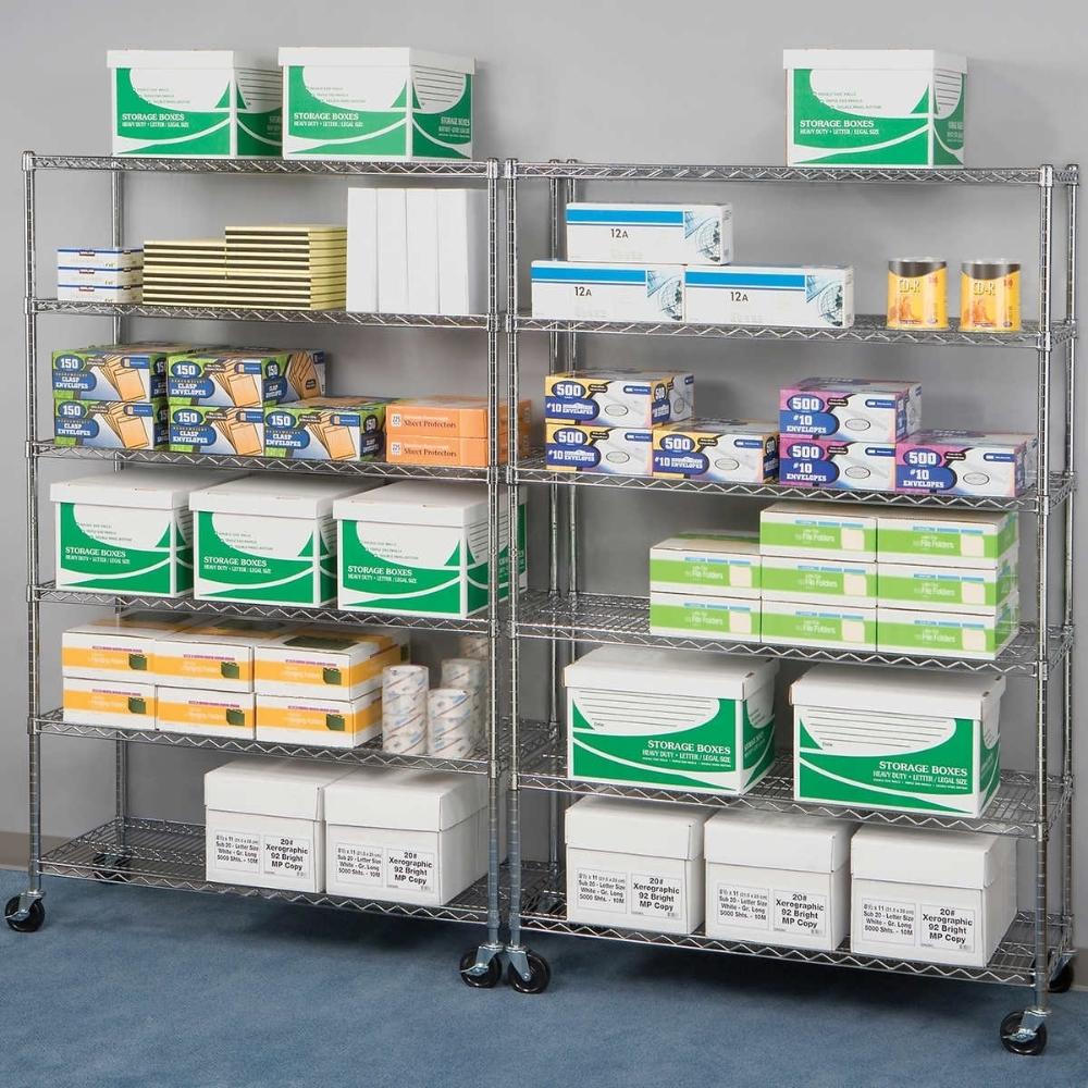 Seville Classics - Étagère commerciale à 6 tablettes