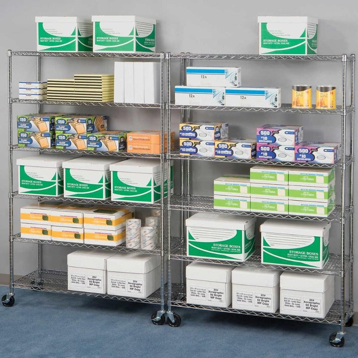 Seville Classics - Étagère commerciale à 6 tablettes