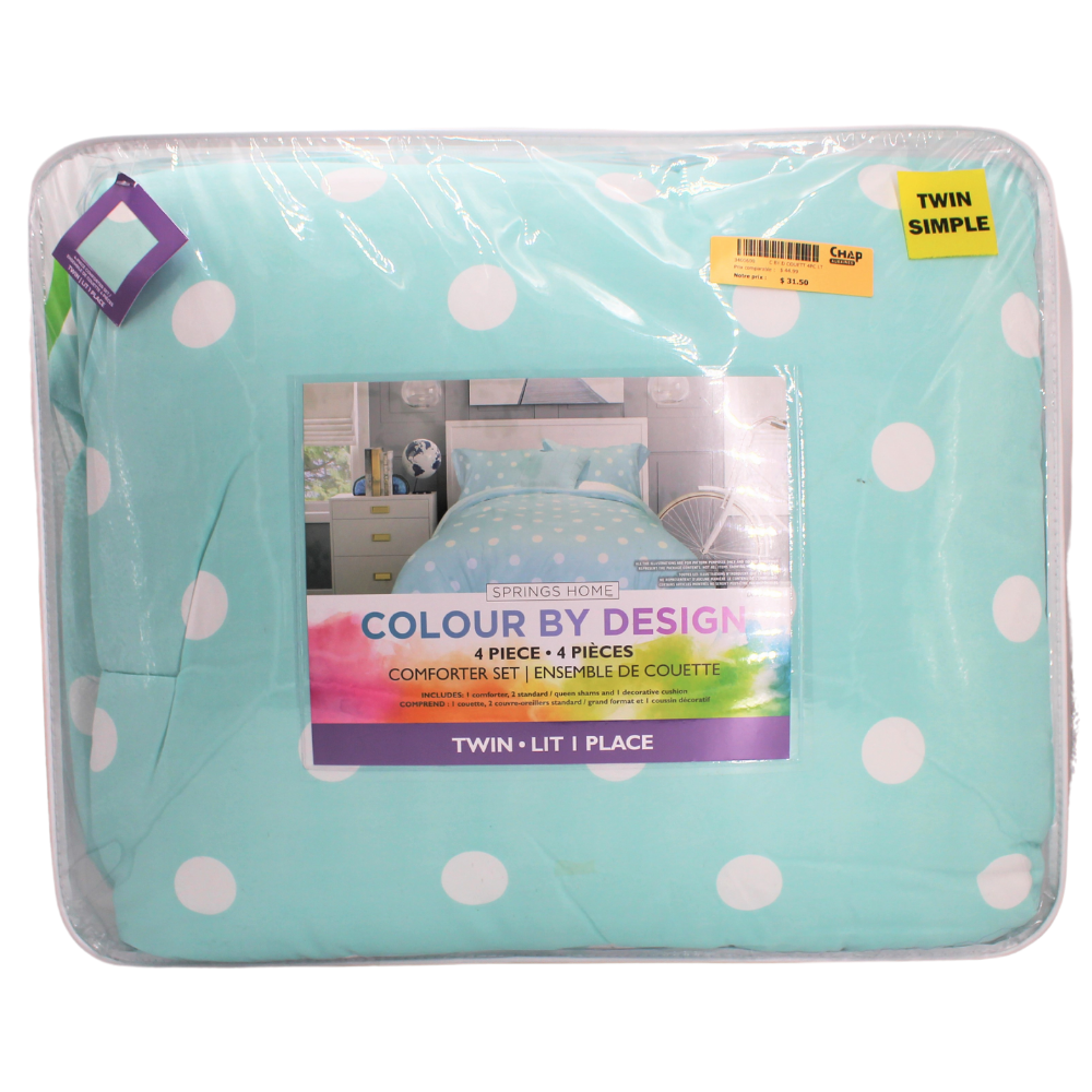 Springs Home - Ensemble de couette Colour By Design