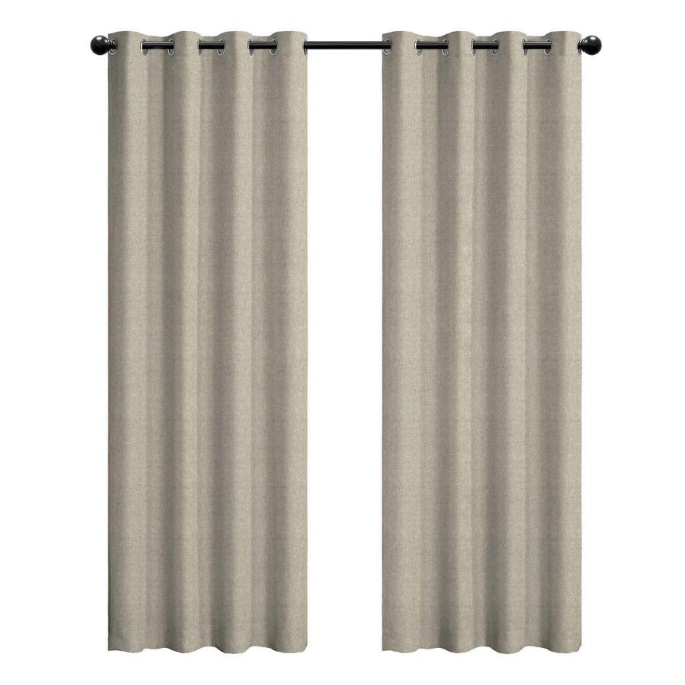 Sun & BLK - Panneaux de rideaux opaques solaires