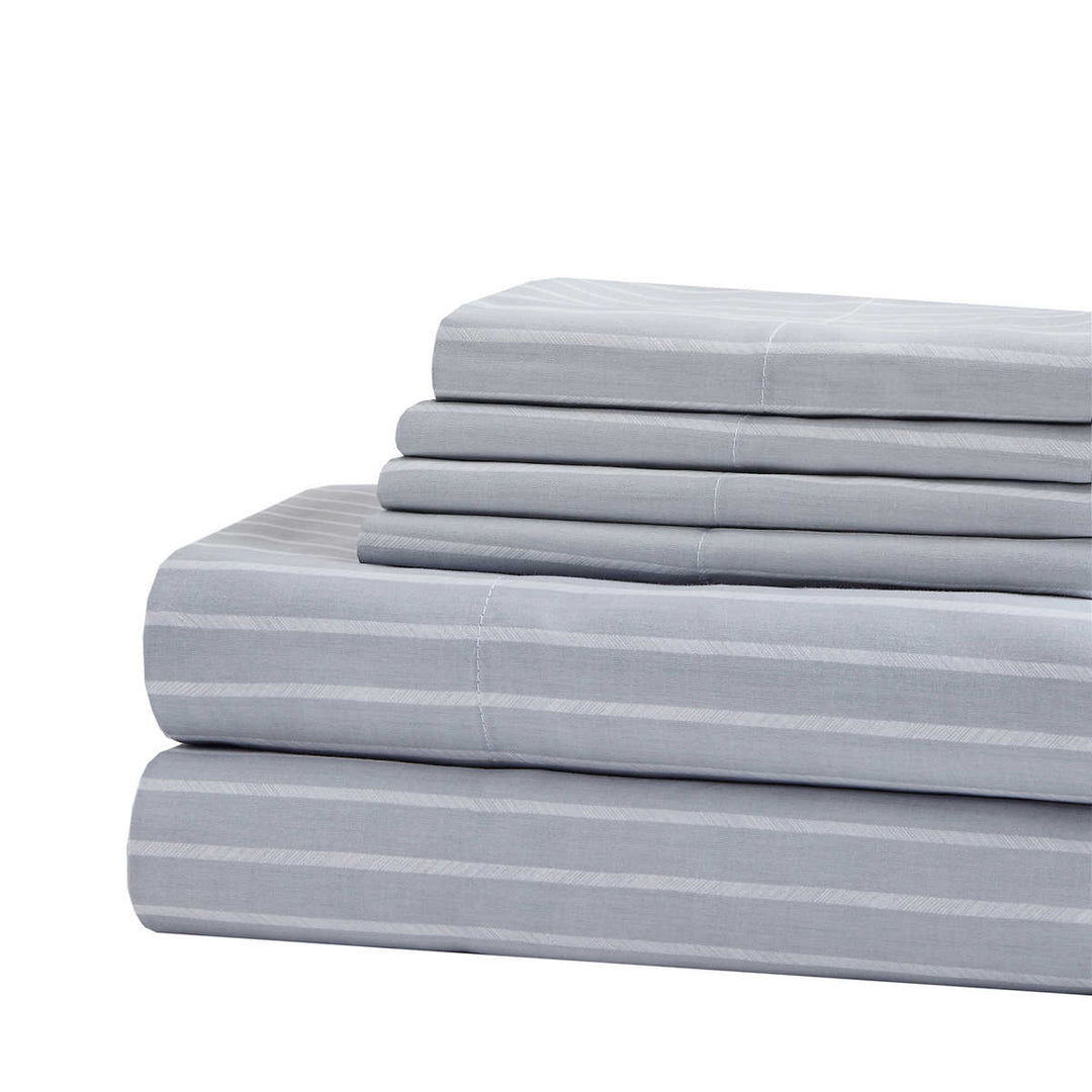 Beautyrest Black - Ensemble de draps en coton BCI 6 pièces 300 fils