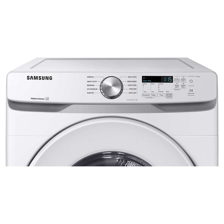 Samsung - Sécheuse électrique de 7,5 pi³ avec séchage avec SmartCare