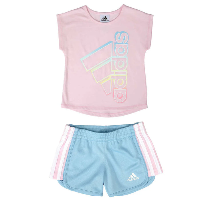 Adidas - Ensemble de chandail pantalon court