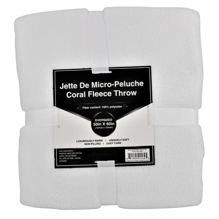 Jeté en micro-peluche