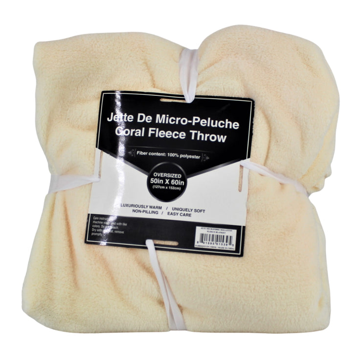 Jeté en micro-peluche