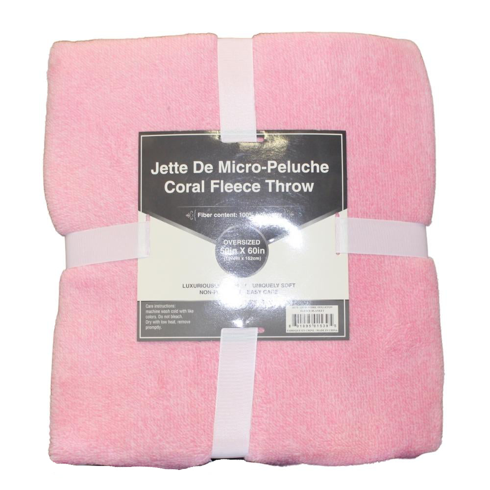 Jeté en micro-peluche